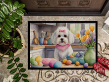 Load image into Gallery viewer, Decorating Easter Maltese Doormat - 18X27 Indoor / Outdoor Rug | Made in USA