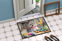 Load image into Gallery viewer, Decorating Easter Maltese Doormat - 18X27 Indoor / Outdoor Rug | Made in USA