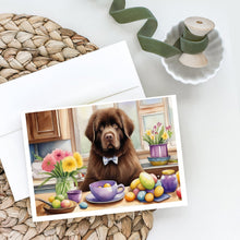 Load image into Gallery viewer, Decorating Easter Newfoundland Greeting Cards - Blank Note Cards – 8-Pack of Artist-Designed Cards with Envelopes