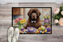 Load image into Gallery viewer, Decorating Easter Newfoundland Doormat - 18X27 Indoor / Outdoor Rug | Made in USA