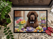 Load image into Gallery viewer, Decorating Easter Newfoundland Doormat - 18X27 Indoor / Outdoor Rug | Made in USA