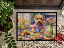 Load image into Gallery viewer, Decorating Easter Norfolk Terrier Doormat-24x36 Indoor / Outdoor Rug | Made in USA