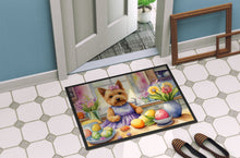 Load image into Gallery viewer, Decorating Easter Norwich Terrier Doormat - 18X27 Indoor / Outdoor Rug | Made in USA