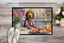 Load image into Gallery viewer, Decorating Easter Otterhound Doormat