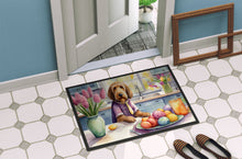 Load image into Gallery viewer, Decorating Easter Otterhound Doormat
