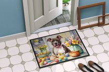 Load image into Gallery viewer, Decorating Easter Pit Bull Terrier Doormat - 18X27 Indoor / Outdoor Rug | Made in USA