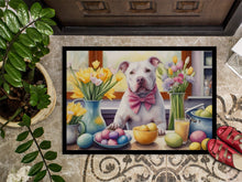 Load image into Gallery viewer, Decorating Easter Pit Bull Terrier Doormat - 18X27 Indoor / Outdoor Rug | Made in USA