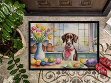 Load image into Gallery viewer, Decorating Easter Pointer Doormat