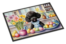 Load image into Gallery viewer, Decorating Easter Black Poodle Doormat-24x36 Indoor / Outdoor Rug | Made in USA