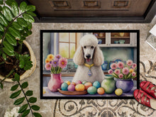 Load image into Gallery viewer, Decorating Easter White Poodle Doormat-24x36 Indoor / Outdoor Rug | Made in USA