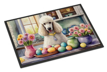 Load image into Gallery viewer, Decorating Easter White Poodle Doormat - 18X27 Indoor / Outdoor Rug | Made in USA