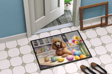 Load image into Gallery viewer, Decorating Easter Poodle Doormat - 18X27 Indoor / Outdoor Rug | Made in USA