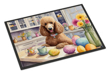 Load image into Gallery viewer, Decorating Easter Poodle Doormat - 18X27 Indoor / Outdoor Rug | Made in USA