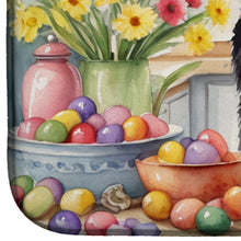 Load image into Gallery viewer, Decorating Easter Portuguese Water Dog Dish Drying Mat