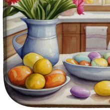 Load image into Gallery viewer, Decorating Easter Rat Terrier Dish Drying Mat