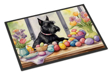 Load image into Gallery viewer, Decorating Easter Scottish Terrier Doormat-24x36 Indoor / Outdoor Rug | Made in USA