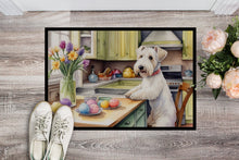 Load image into Gallery viewer, Decorating Easter Sealyham Terrier Doormat - 18X27 Indoor / Outdoor Rug | Made in USA