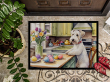 Load image into Gallery viewer, Decorating Easter Sealyham Terrier Doormat - 18X27 Indoor / Outdoor Rug | Made in USA