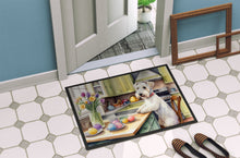 Load image into Gallery viewer, Decorating Easter Sealyham Terrier Doormat - 18X27 Indoor / Outdoor Rug | Made in USA
