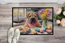 Load image into Gallery viewer, Decorating Easter Shar Pei Doormat-24x36 Indoor / Outdoor Rug | Made in USA