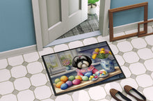 Load image into Gallery viewer, Decorating Easter Shih Tzu Doormat - 18X27 Indoor / Outdoor Rug | Made in USA