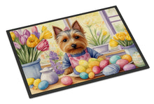 Load image into Gallery viewer, Decorating Easter Silky Terrier Doormat-24x36 Indoor / Outdoor Rug | Made in USA
