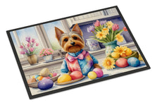 Load image into Gallery viewer, Decorating Easter Silky Terrier Doormat-24x36 Indoor / Outdoor Rug | Made in USA