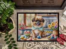 Load image into Gallery viewer, Decorating Easter Tibetan Spaniel Doormat-24x36 Indoor / Outdoor Rug | Made in USA