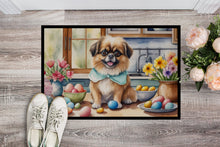 Load image into Gallery viewer, Decorating Easter Tibetan Spaniel Doormat