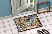 Load image into Gallery viewer, Decorating Easter Tibetan Spaniel Doormat