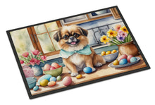 Load image into Gallery viewer, Decorating Easter Tibetan Spaniel Doormat