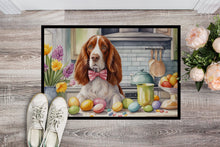 Load image into Gallery viewer, Decorating Easter Welsh Springer Spaniel Doormat