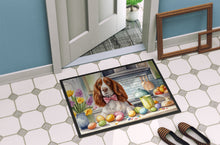 Load image into Gallery viewer, Decorating Easter Welsh Springer Spaniel Doormat