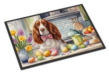 Load image into Gallery viewer, Decorating Easter Welsh Springer Spaniel Doormat
