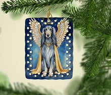 Load image into Gallery viewer, Afghan Hound My Angel Porcelain Ornament
