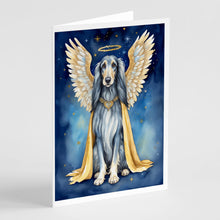 Load image into Gallery viewer, Afghan Hound My Angel Greeting Cards - Blank Note Cards – 8-Pack of Artist-Designed Cards with Envelopes