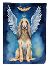 Load image into Gallery viewer, Afghan Hound My Angel Garden Flag – Memorial or Christmas Dog Angel Decor