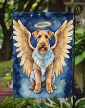 Load image into Gallery viewer, Airedale Terrier My Angel Garden Flag – Memorial or Christmas Dog Angel Decor