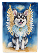 Load image into Gallery viewer, Alaskan Klee Kai My Angel Garden Flag – Memorial or Christmas Dog Angel Decor