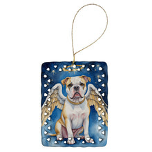Load image into Gallery viewer, American Bulldog My Angel Porcelain Ornament
