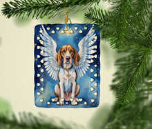 Load image into Gallery viewer, American English Coonhound My Angel Porcelain Ornament