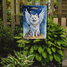 Load image into Gallery viewer, American Eskimo My Angel Garden Flag – Memorial or Christmas Dog Angel Decor