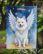 Load image into Gallery viewer, American Eskimo My Angel Garden Flag – Memorial or Christmas Dog Angel Decor