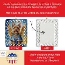 Load image into Gallery viewer, Australian Terrier My Angel Porcelain Ornament