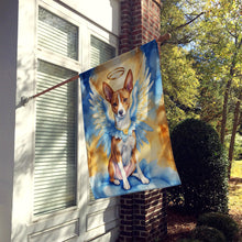 Load image into Gallery viewer, Basenji My Angel House Flag