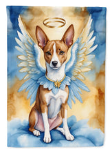 Load image into Gallery viewer, Basenji My Angel House Flag