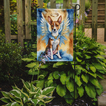 Load image into Gallery viewer, Basenji My Angel Garden Flag – Memorial or Christmas Dog Angel Decor