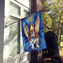 Load image into Gallery viewer, Basset Hound My Angel House Flag