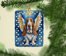Load image into Gallery viewer, Basset Hound My Angel Porcelain Ornament