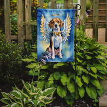 Load image into Gallery viewer, Beagle My Angel Garden Flag – Memorial or Christmas Dog Angel Decor